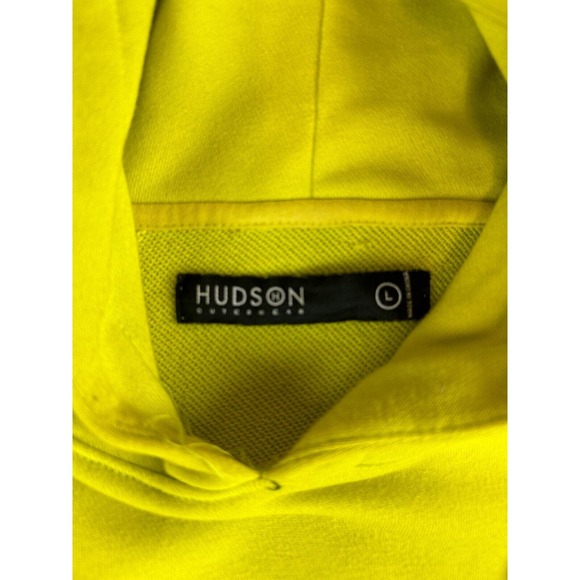 Icons Neon Pullover Hoodie Sweater Outer Many Pockets Hudsons Adult Size L - Picture 4 of 9